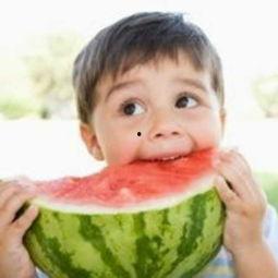 微信小孩吃瓜头像卡通,卡通小孩吃瓜头像的趣味解读